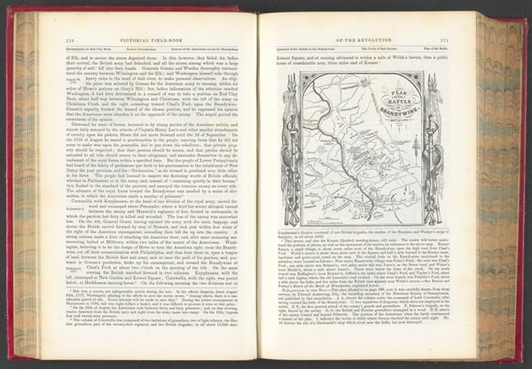 Plan of the Battle of Brandywine. Sept. 11th, 1777