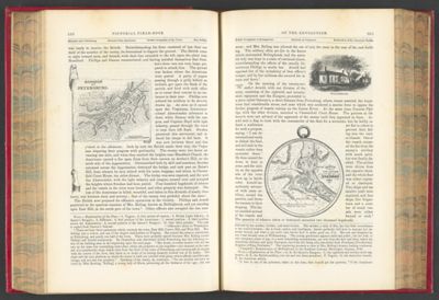 Skirmish at Petersburg. - Sketch of the action at Osborns 1781