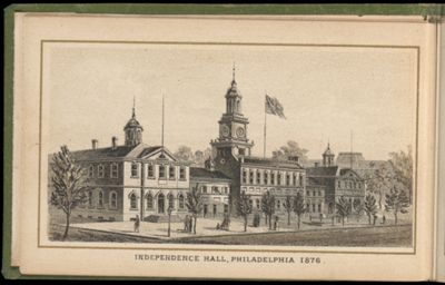 Independence Hall, Philadelphia, 1876