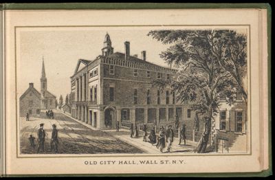 Old City Hall, Wall St. N.Y.