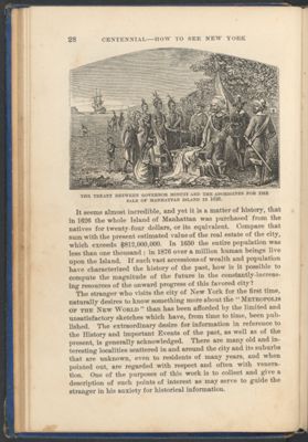 The Treaty Between Governor Minuit and the Aborigines for the Sale of Manhattan Island in 1626