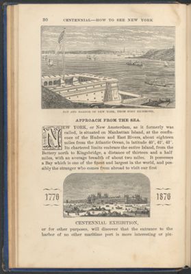 Bay and Harbor of New York, from Fort Richmond
