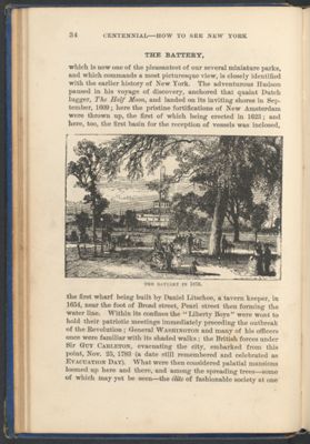 The Battery in 1876