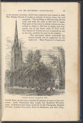 Trinity Church, Broadway, 1876