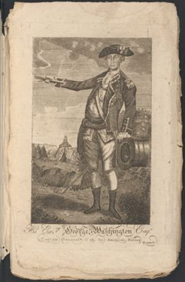 His Excellency George Washington Esq. Captain General of all the American Forces