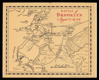 Battle of Brooklyn August 22-30, 1776