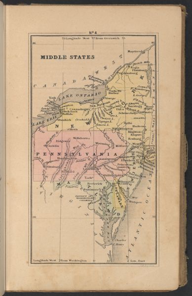 Middle States [New York, Pennsylvania, Maryland, New Jersey, Delaware]