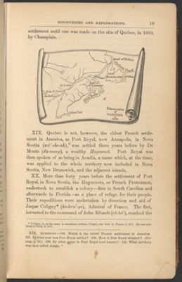 Discoveries of Cartier in 1535