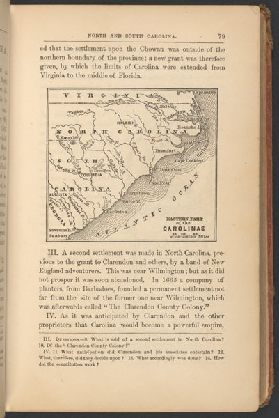 Eastern part of the Carolinas