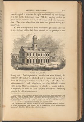Faneuil Hall, in 1776*