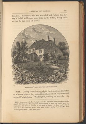 Washington's Headquarters at Brandywine