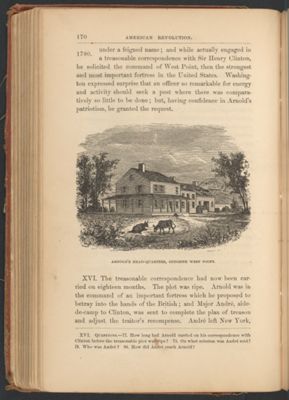 Arnold's Head-Quarters, Opposite West Point.