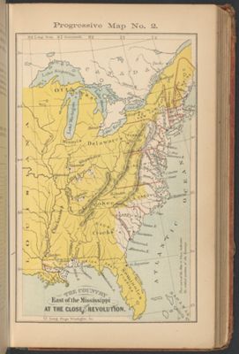 The Country East of the Mississippi at the Close of the Revolution