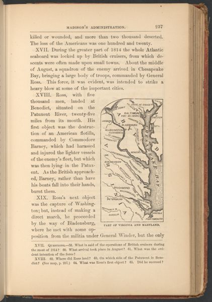 Part of Virginia and Maryland