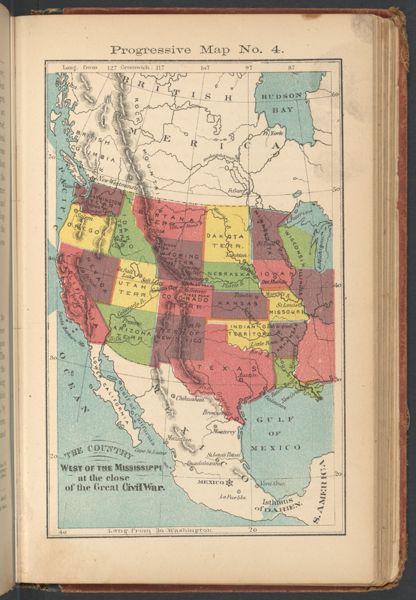 THe Country West of the Mississippi at the Close of the Great Civil War.