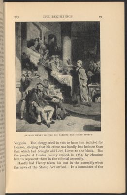 Patrick Henry Making His Tarquin and Caesar Speech