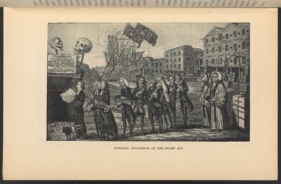 Funeral Procession of the Stamp Act