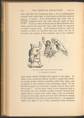 Fox and Burke Denouncing Lord North