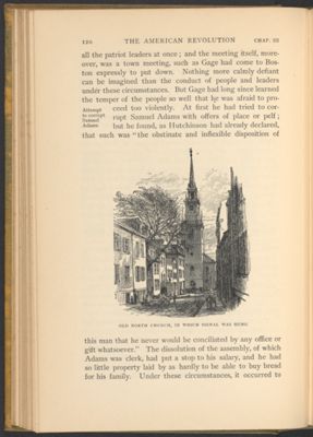 Old North Church, in Which Signal was Hung