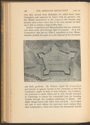 Plan of the New Fort and Redoubts, at New Crown Point