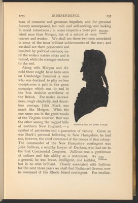 Silhouette of John Stark