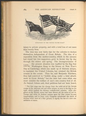 Evolution of the United States Flag