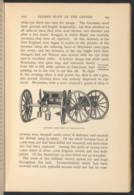 Cannon Captured at Bennington