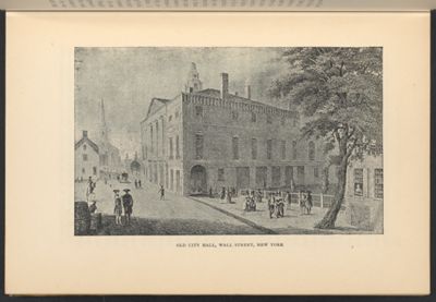 Old City Hall, Wall Street, New York
