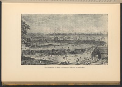 Encampment of the Convention Troops in Virginia