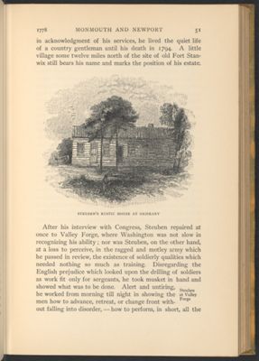 Steuben's Rustic House at Oriskany