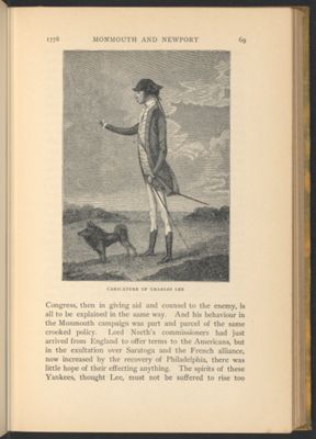 Caricature of Charles Lee
