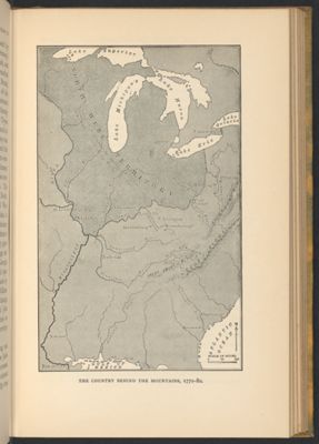 The Country Behind the Mountains, 1770-80.