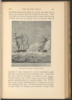 Conyngham Capturing a British Packet