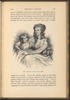 Mrs. Benedict Arnold and Child