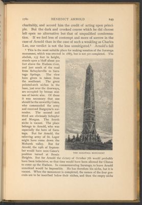 The Saratoga Monument