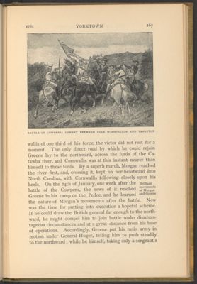 Battle of Cowpens: Combat Between Cols. Washington and Tarleton