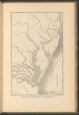 Operations in Virginia, May to October, 1781