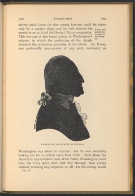 Washington Silhouette by Folwell