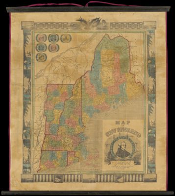 Map of New England