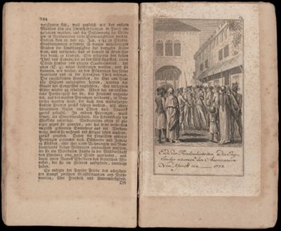 Ende der Feindseeligkeiten Die Engländer räumen den Americanern Neu - Yorck ein. - 1783.