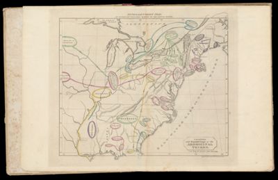 Locations and Wanderings of the Aboriginal Tribes