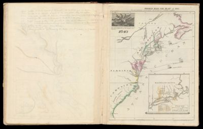 Third Map, or Map of 1643. To accompany Willard's History of the United States.