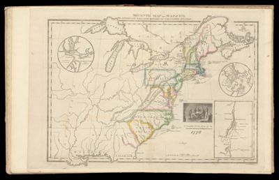 Seventh Map or Map of 1776. To accompany Willard's History of the United States.