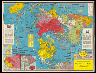 Dated events map, the world to day, with latest boundaries.