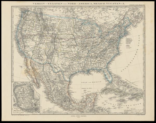 Verein-Staaten von Nord-America, Mexico, Yucatan u. a.