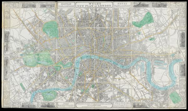 Wyld's New Plan of London