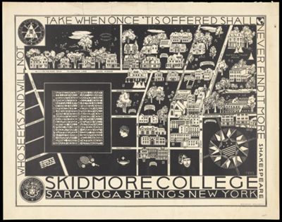 Skidmore College, Saratoga Springs, New York.