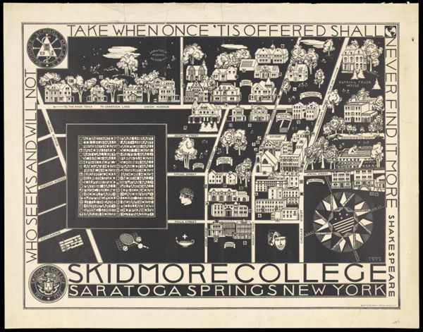 Skidmore College, Saratoga Springs, New York.
