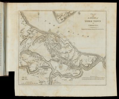 Plan of the Siege of York Town in Virginia