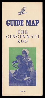 The Cincinnati Zoo Guide Map.